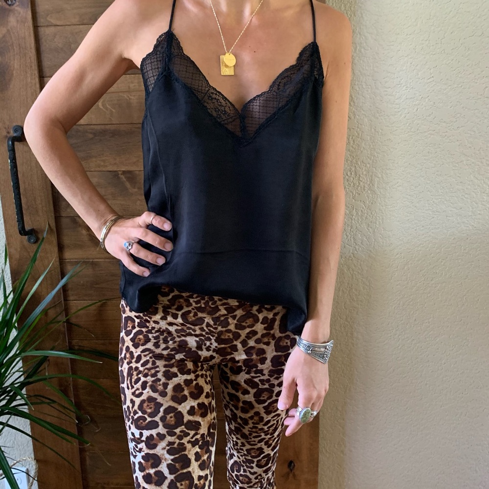Lovestitch Silk Blend Lace Cami